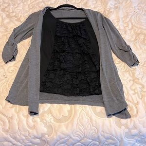 Cardigan top. Size S fits like M. New Year’s Party. Christmas. Office wear.